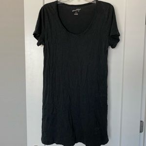 Gray T-shirt dress